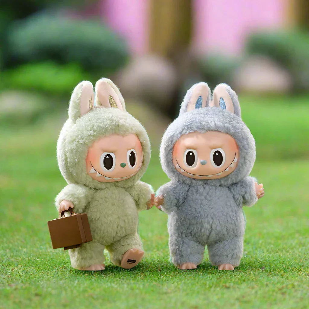 Il mostro emozionante ciondolo in peluche in vinile con cocco e sale marino Macaron